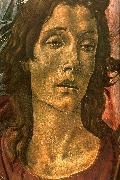 San Barnaba Altarpiece (detail: head of St John) gdfg Botticelli